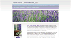 Desktop Screenshot of northwindslavenderfarm.com